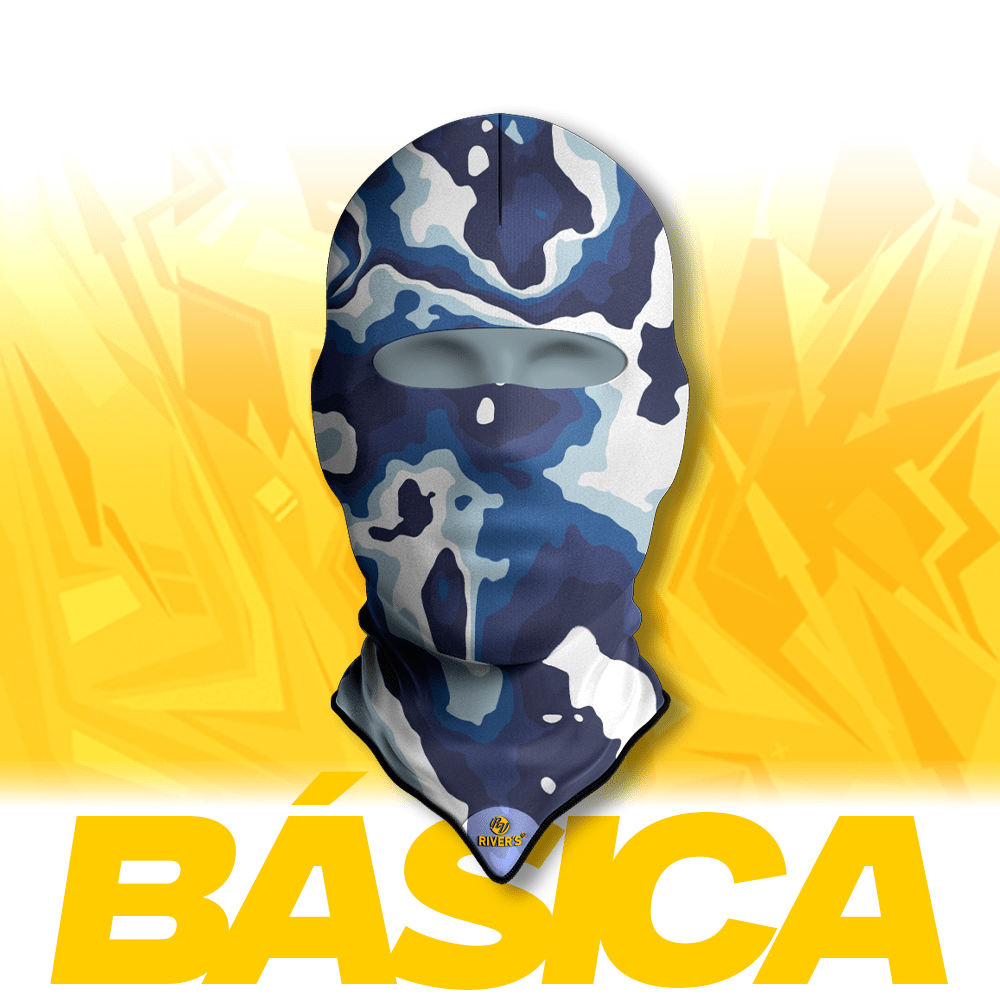 Balaclava Básica Rivers® Militar Azul - River´s Colombia PasamontañasRiver´s ColombiaBalaclava Básica Rivers® Militar Azul - River´s Colombia