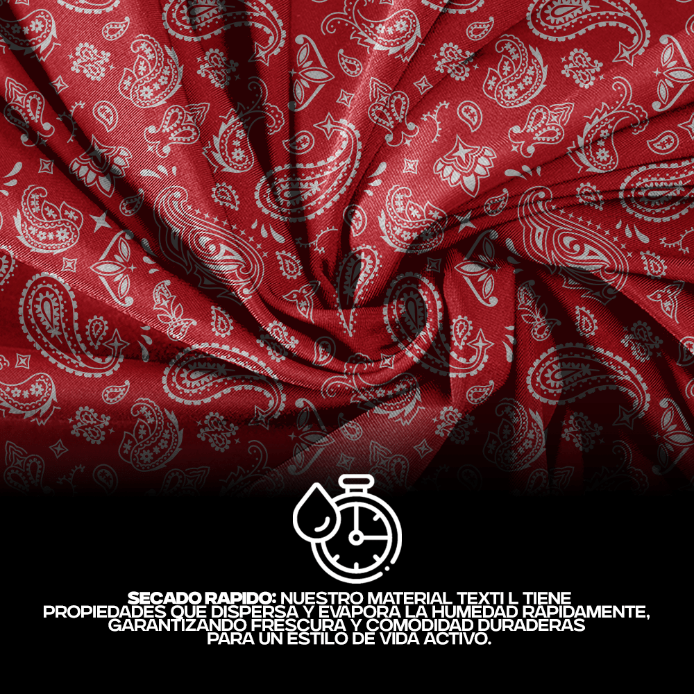 Balaclava Básica Rivers® Camuflaje Cachemir Rojo - River´s Colombia PasamontañasRiver´s ColombiaBalaclava Básica Rivers® Camuflaje Cachemir Rojo - River´s Colombia