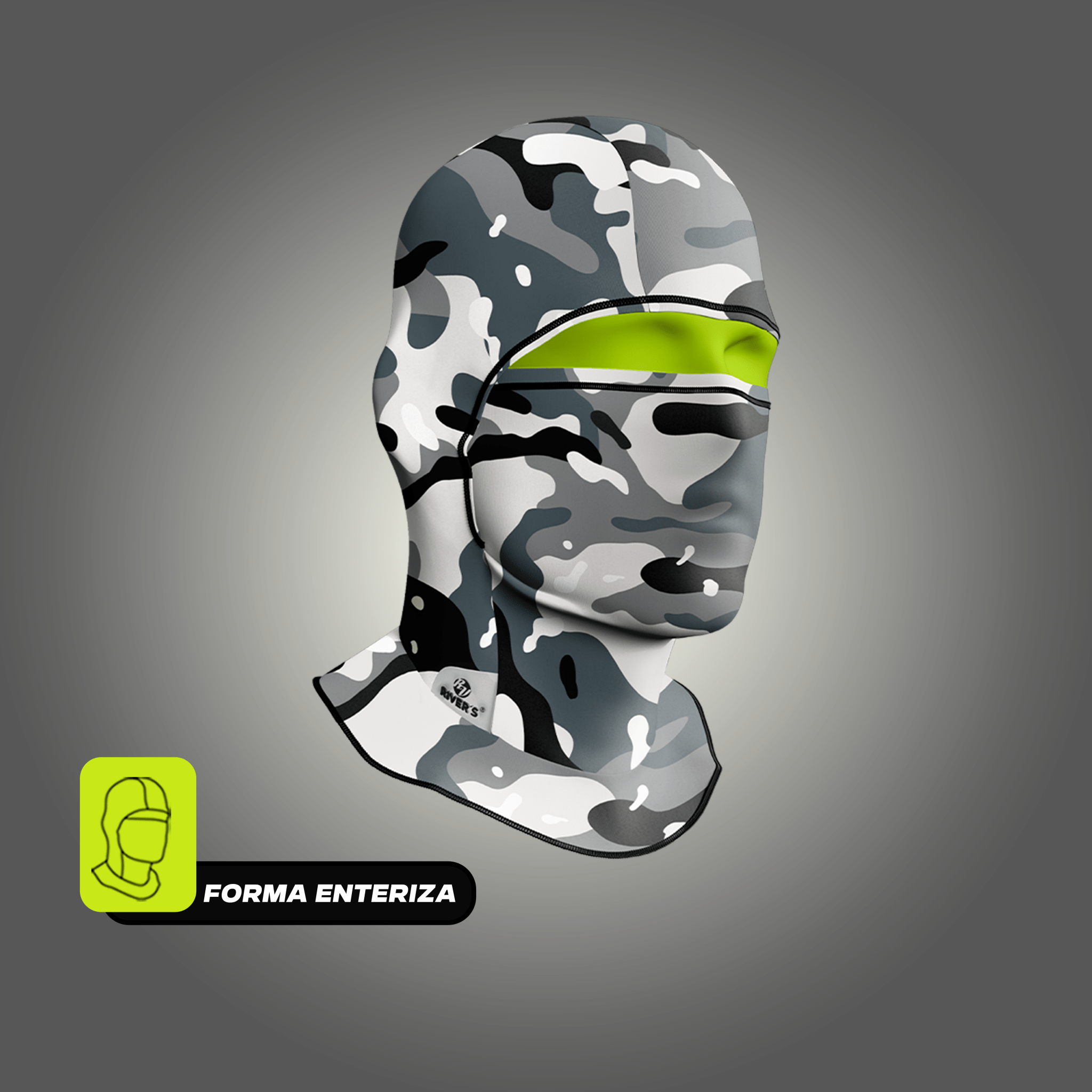 BALACLAVA RIVERS® Camuflaje Clasica gris - River´s Colombia PasamontañasRIVERS®BALACLAVA RIVERS® Camuflaje Clasica gris - River´s Colombia