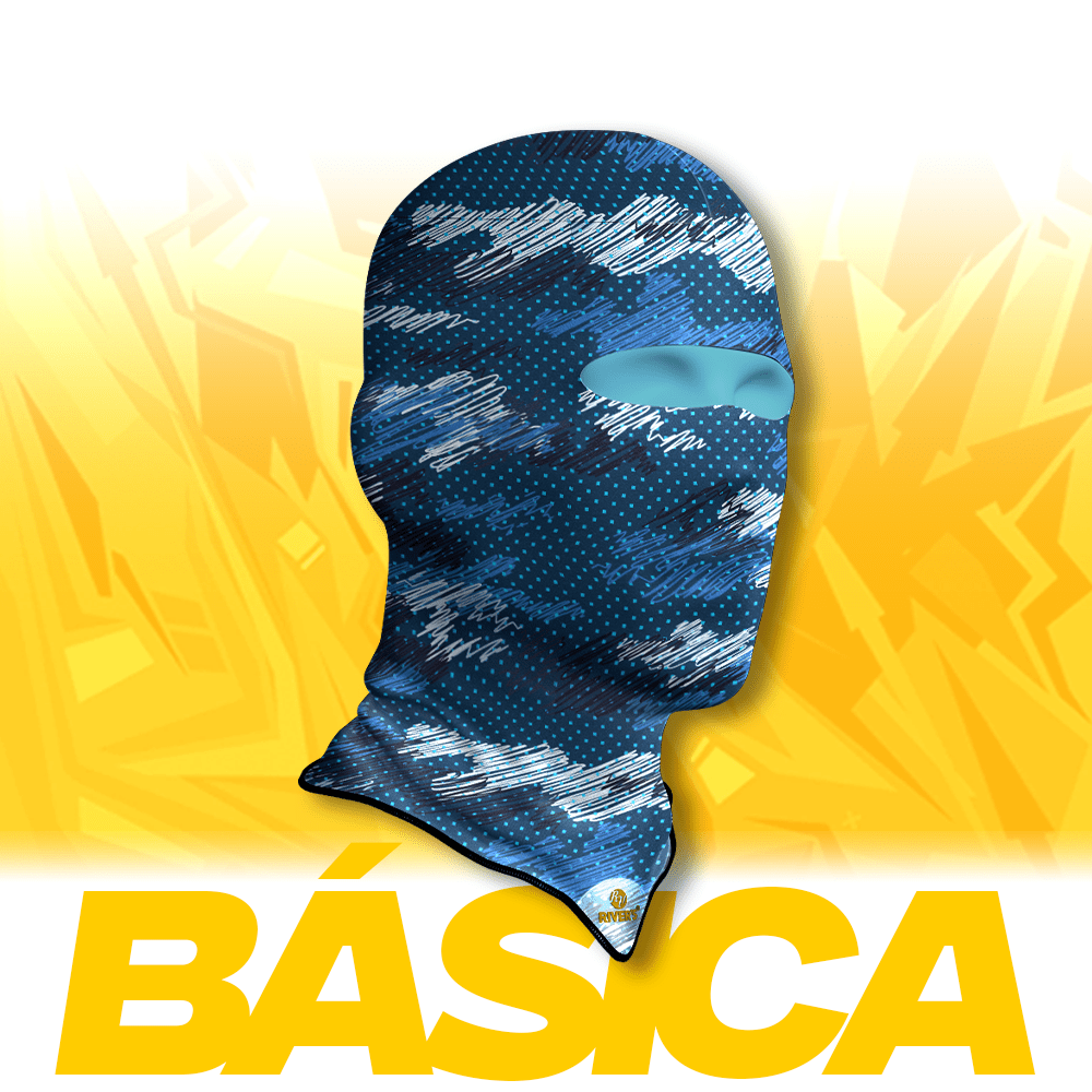 Balaclava Básica Rivers® Camuflaje Rayado Azul - River´s Colombia PasamontañasRiver´s ColombiaBalaclava Básica Rivers® Camuflaje Rayado Azul - River´s Colombia
