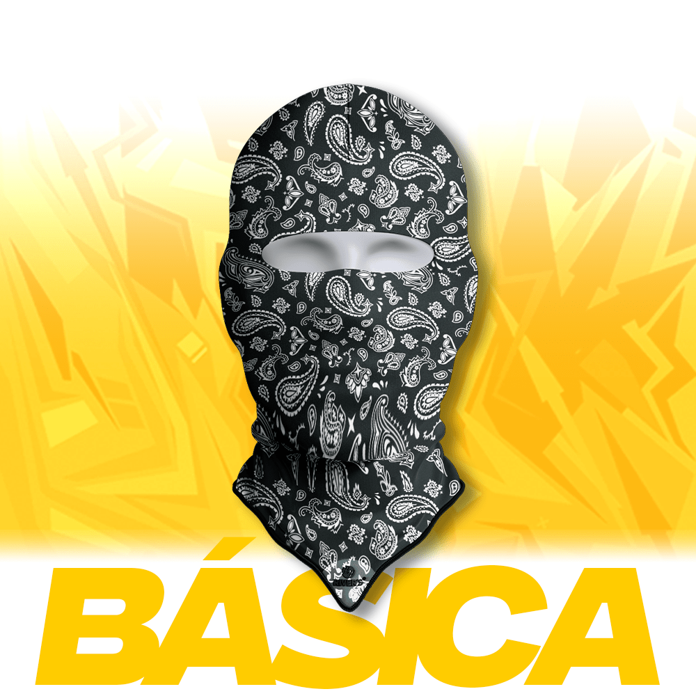 Balaclava Básica Rivers® Camuflaje Cachemir Negro - River´s Colombia PasamontañasRiver´s ColombiaBalaclava Básica Rivers® Camuflaje Cachemir Negro - River´s Colombia