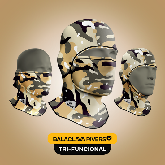 BALACLAVA RIVERS® Camuflaje Clásico Desierto