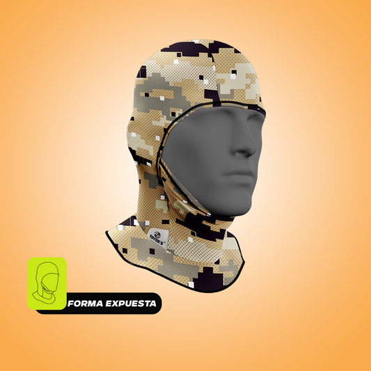 BALACLAVA RIVERS®   Camuflaje pixelado decierto