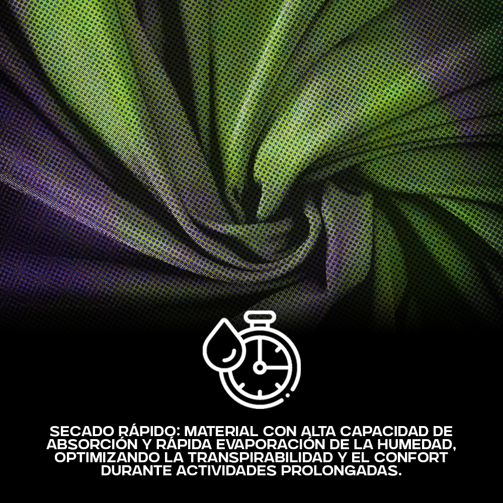 Balaclava Tri-Funcional Rivers® Malla Gradiente