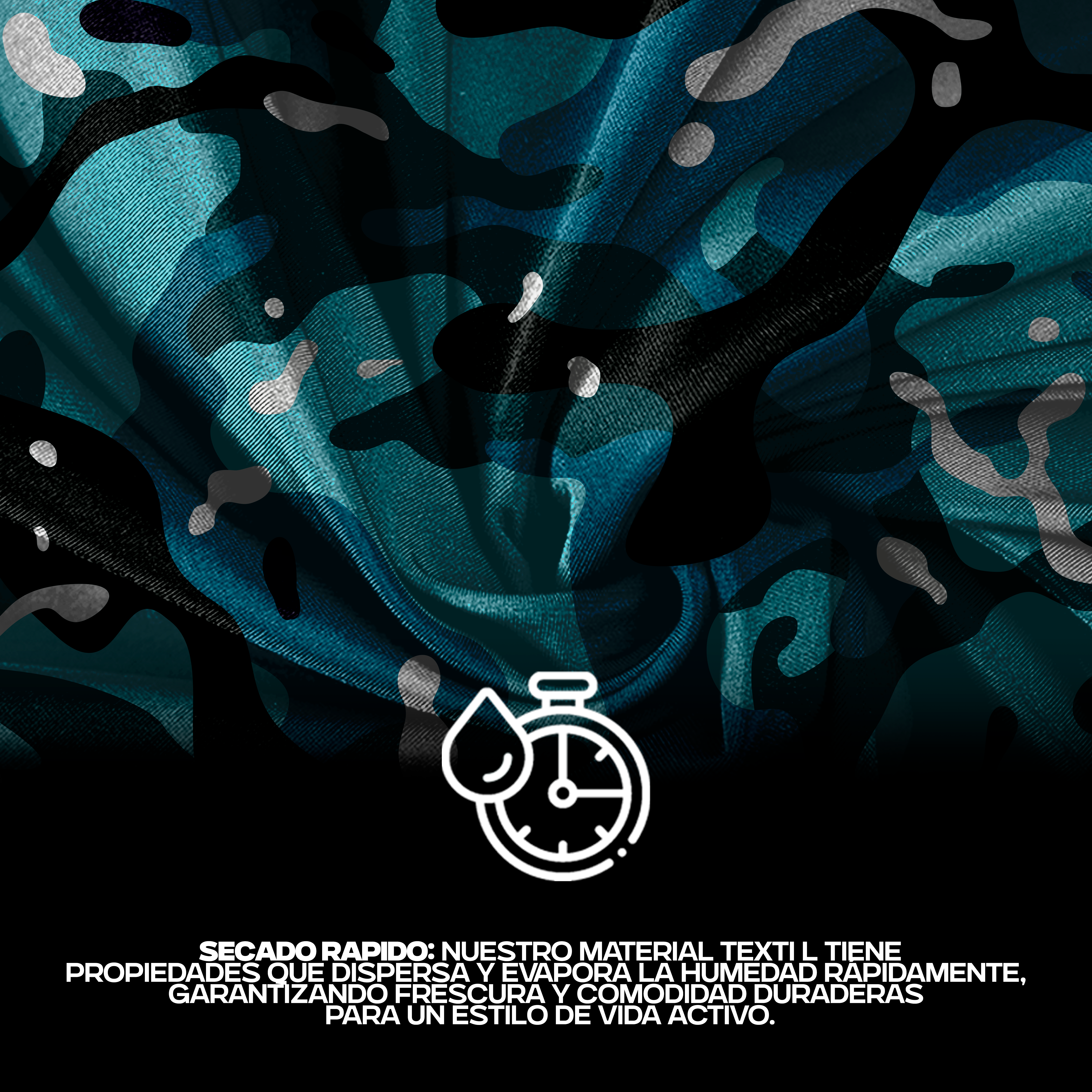 BALACLAVA RIVERS® Camuflaje azul