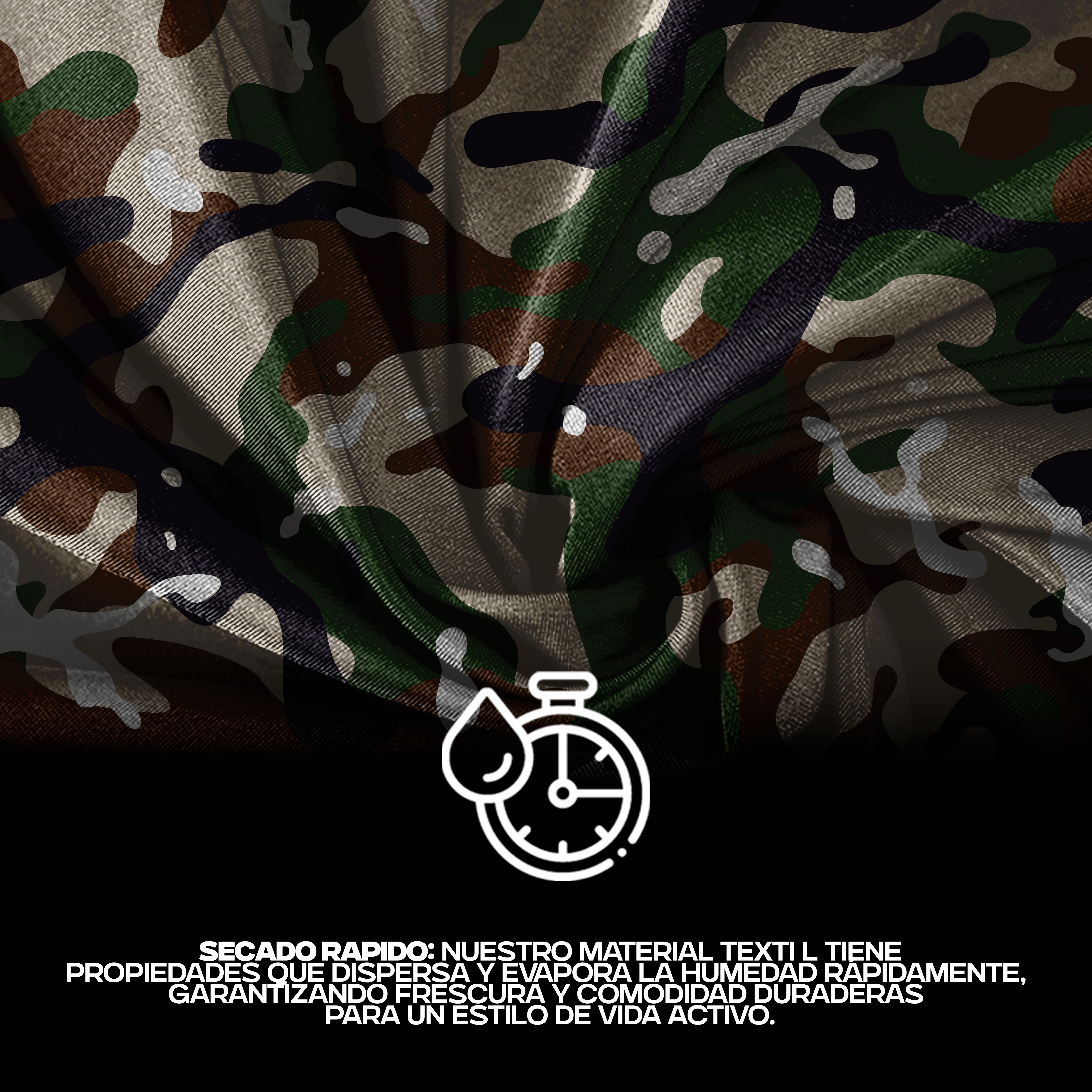 BALACLAVA RIVERS® Camuflaje verde