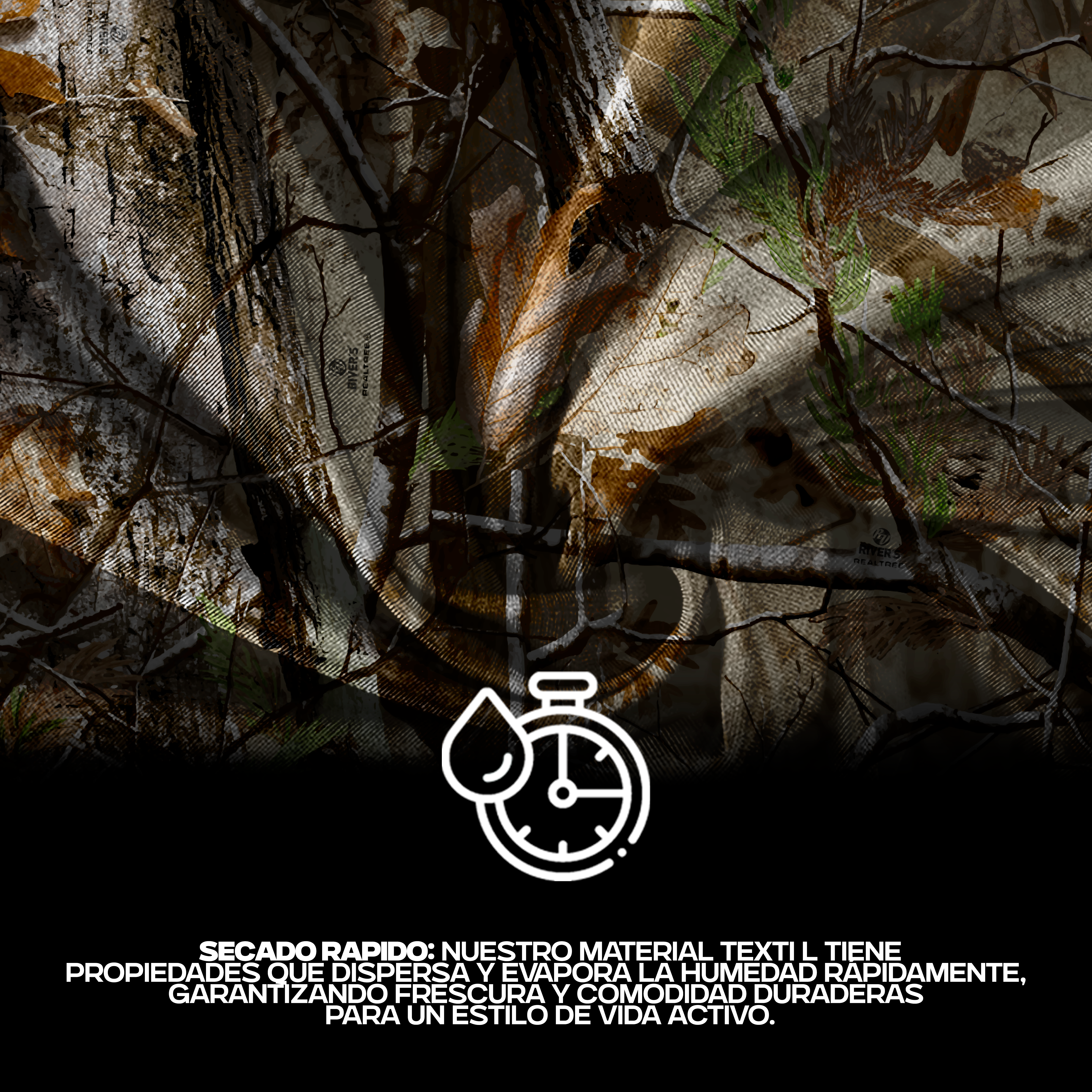 BALACLAVA RIVERS® Camuflaje Realtree