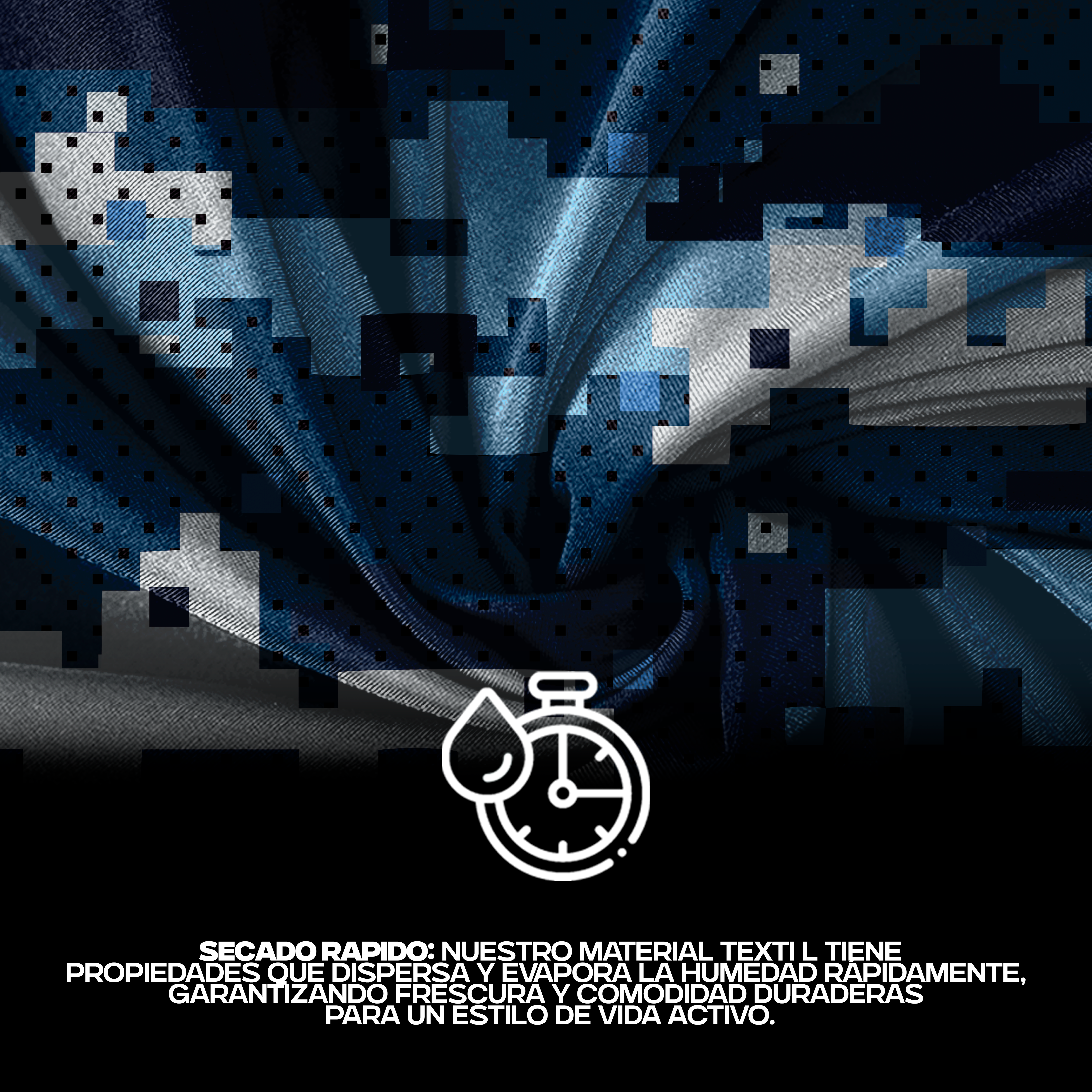 BALACLAVA RIVERS® Pixel Azul