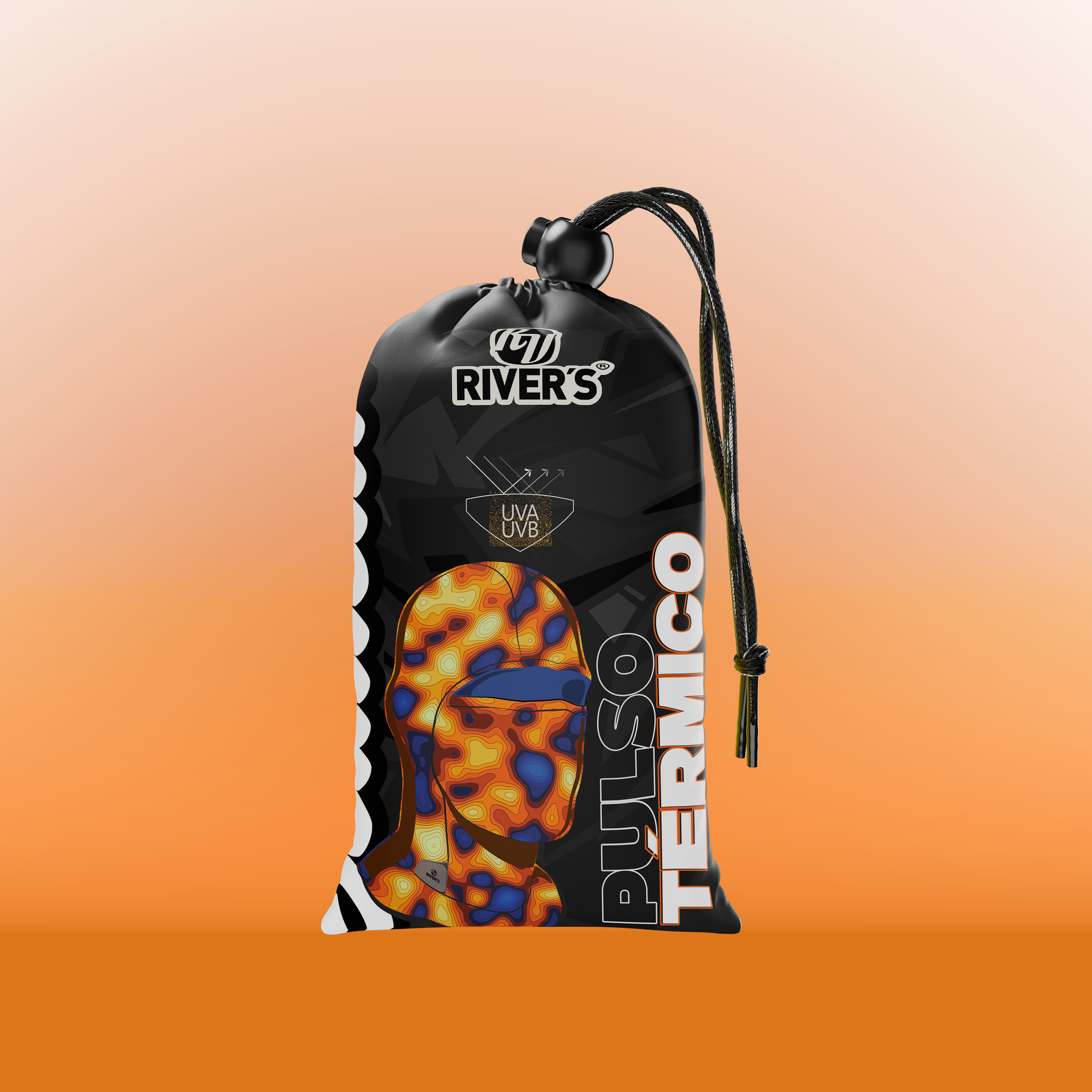 Balaclava Tri-Funcional Rivers® Pulso Térmico