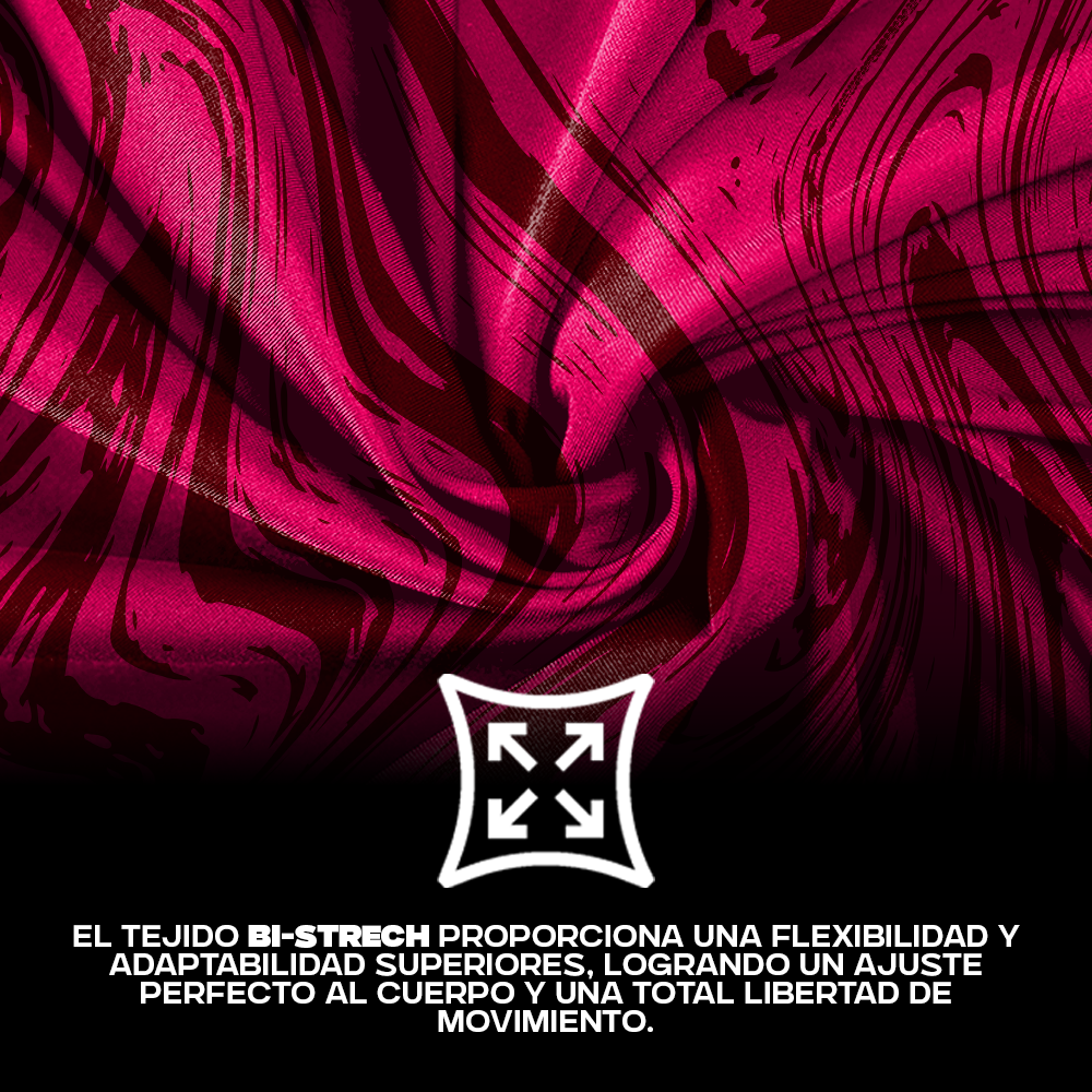 Balaclava Tri-Funcional Rivers® Flujo Carmesí