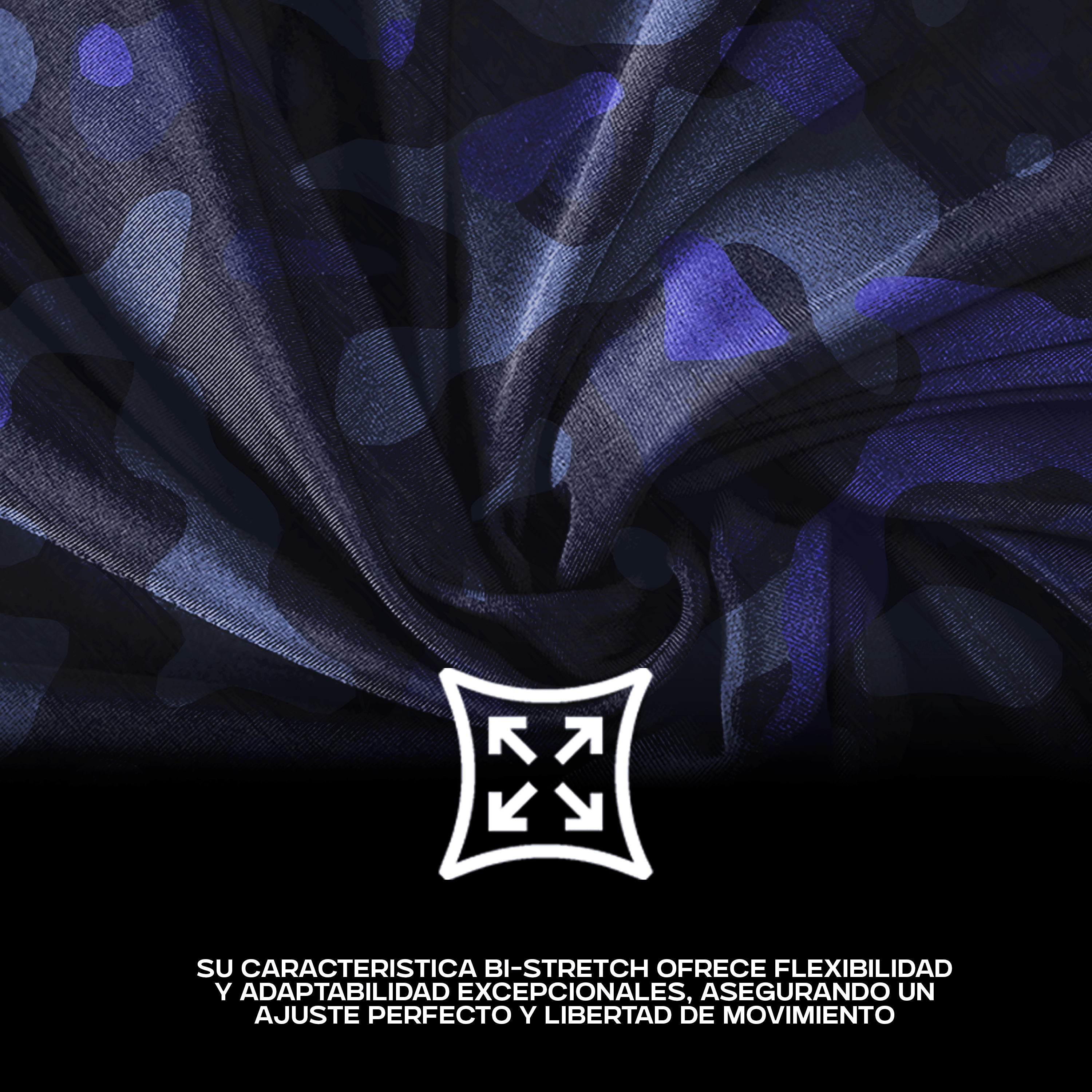 Balaclava Tri-Funcional Rivers® Camo Índigo