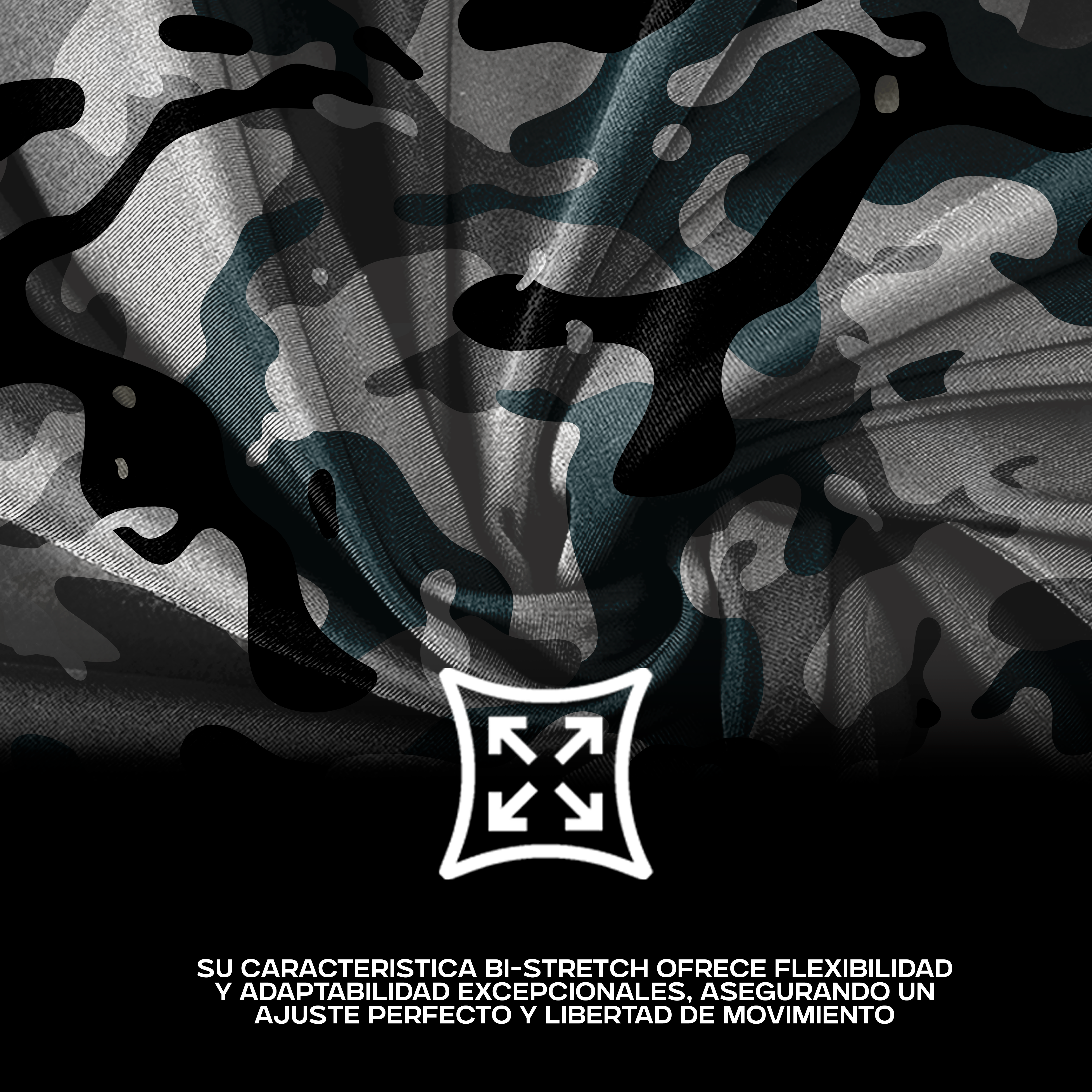 BALACLAVA Tri-funcional RIVERS®  Camuflaje Gris