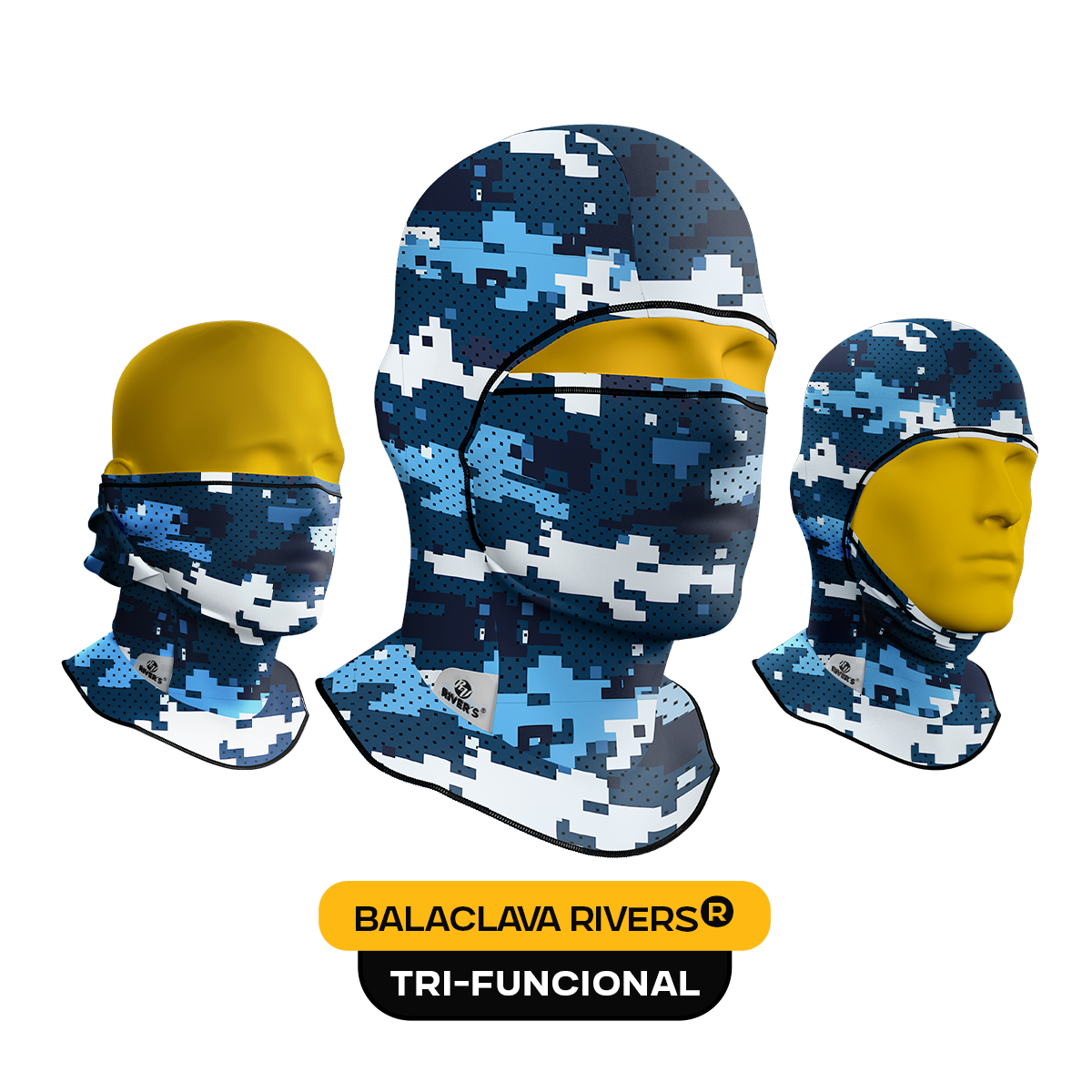 BALACLAVA RIVERS® Pixel Azul