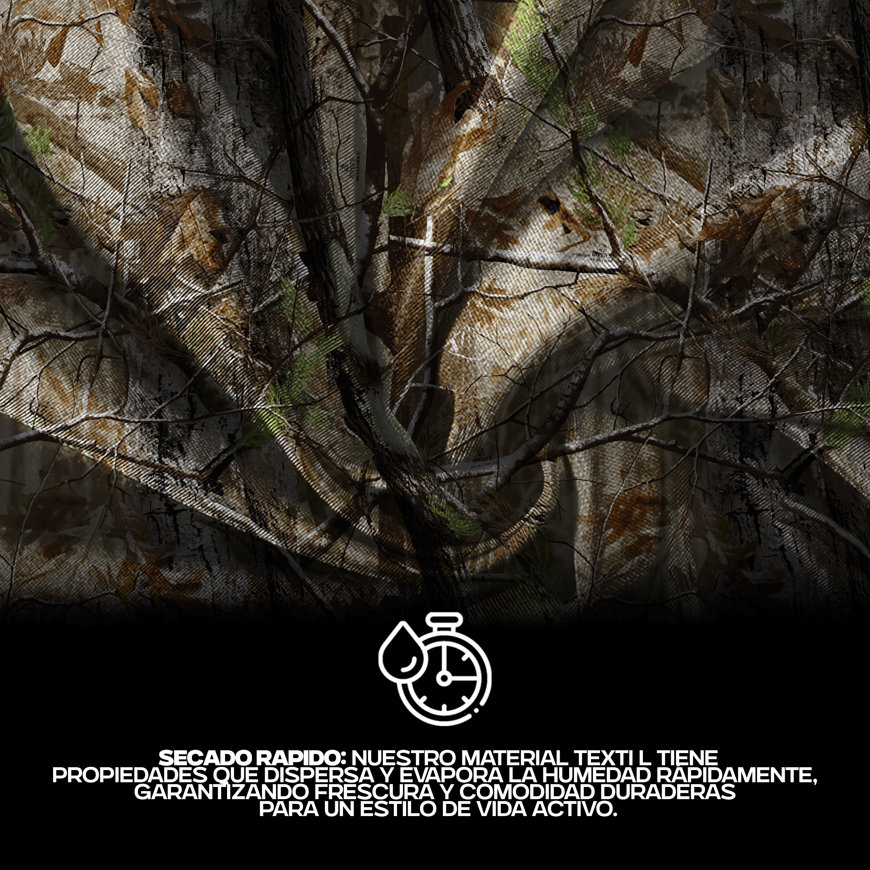 Tubular Rivers® Camuflaje Realtree