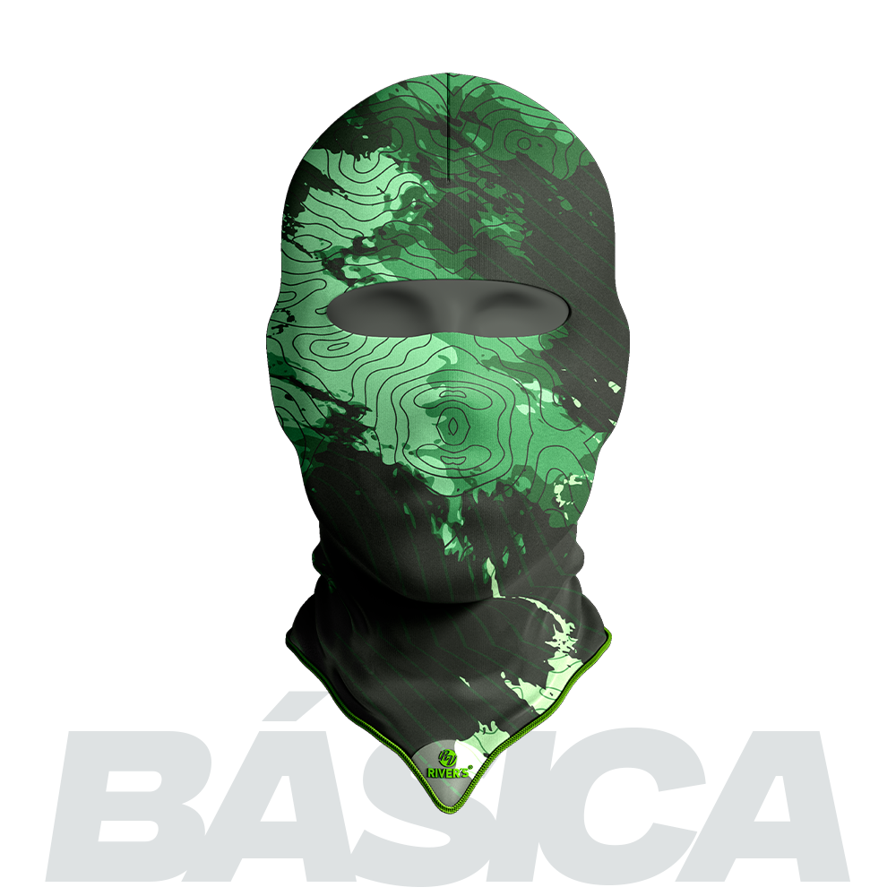 Balaclava Básica Rivers®  Delta Verde