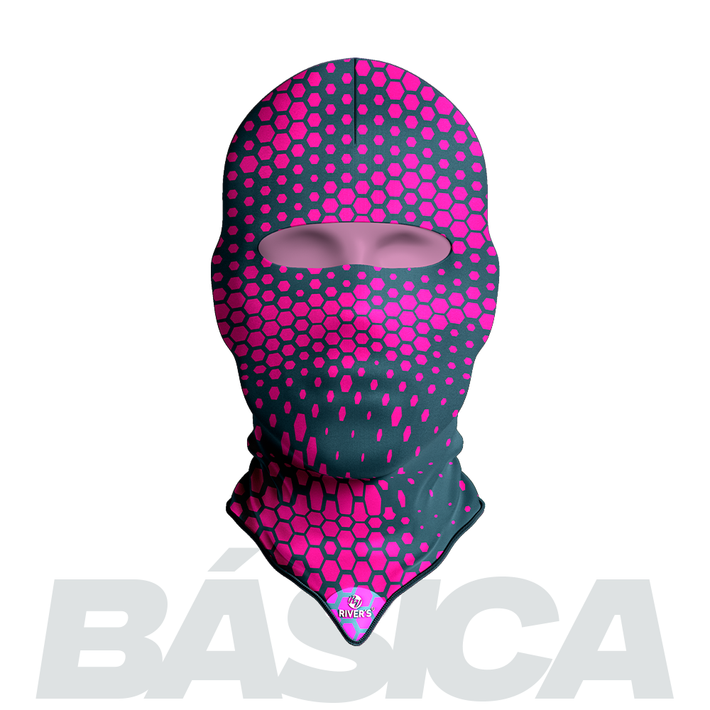 Balaclava Básica Rivers® Hexa Fucsia