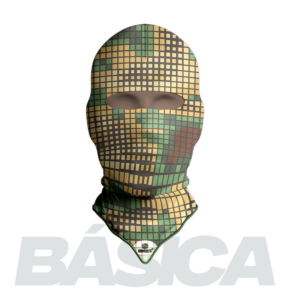 Balaclava Básica Rivers® Camuflaje Retícula