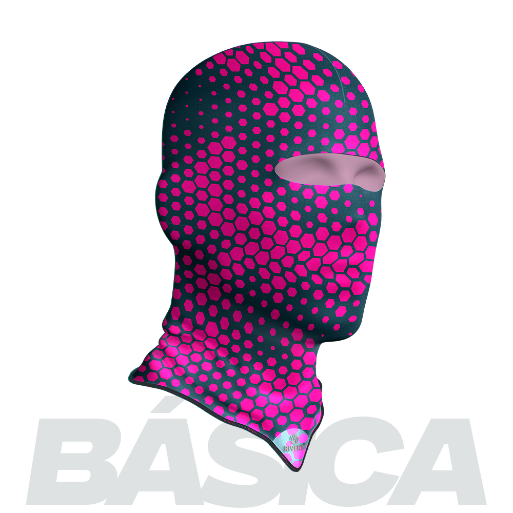 Balaclava Básica Rivers® Hexa Fucsia