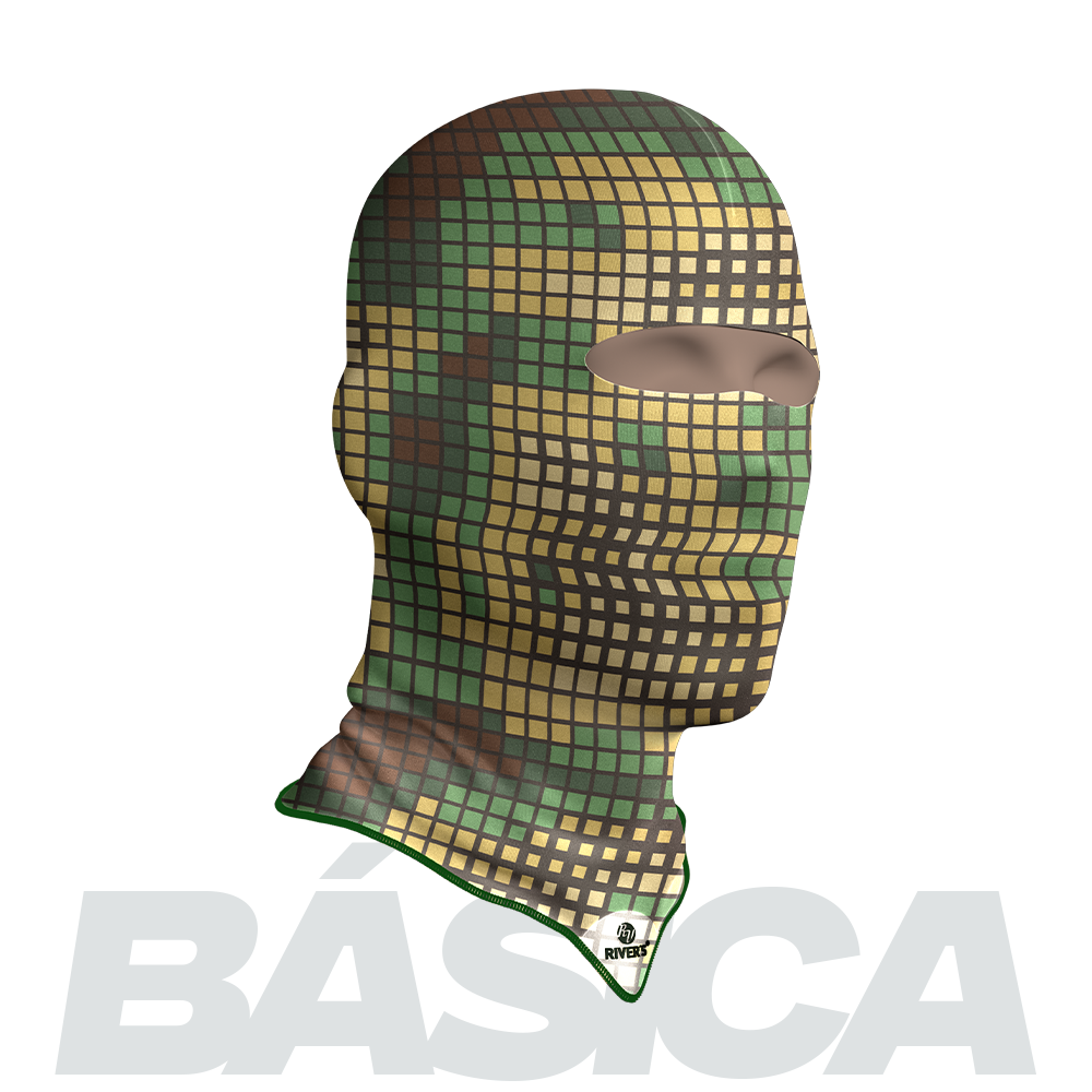 Balaclava Básica Rivers® Camuflaje Retícula