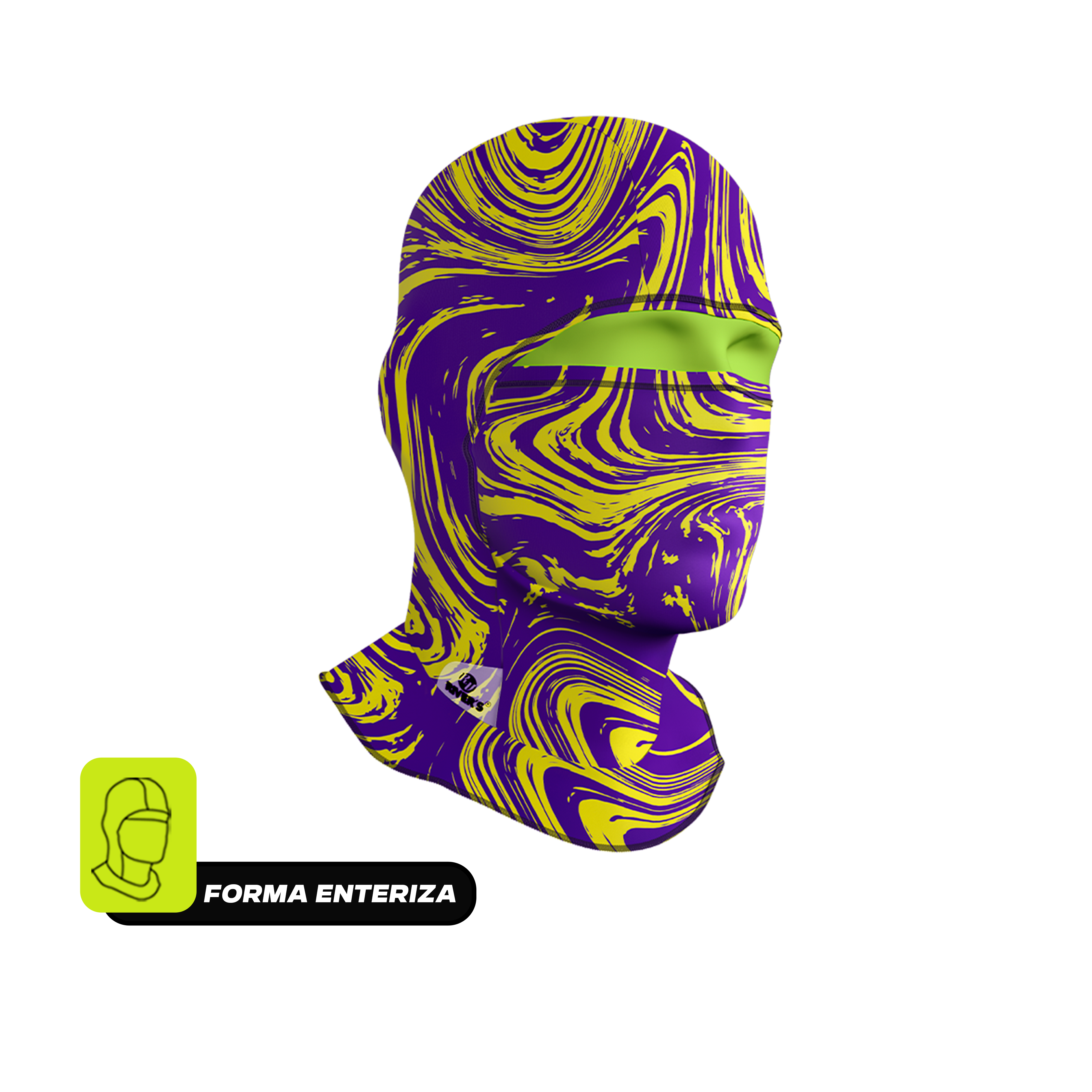 Balaclava Tri-Funcional Rivers® Flujo Bicolor