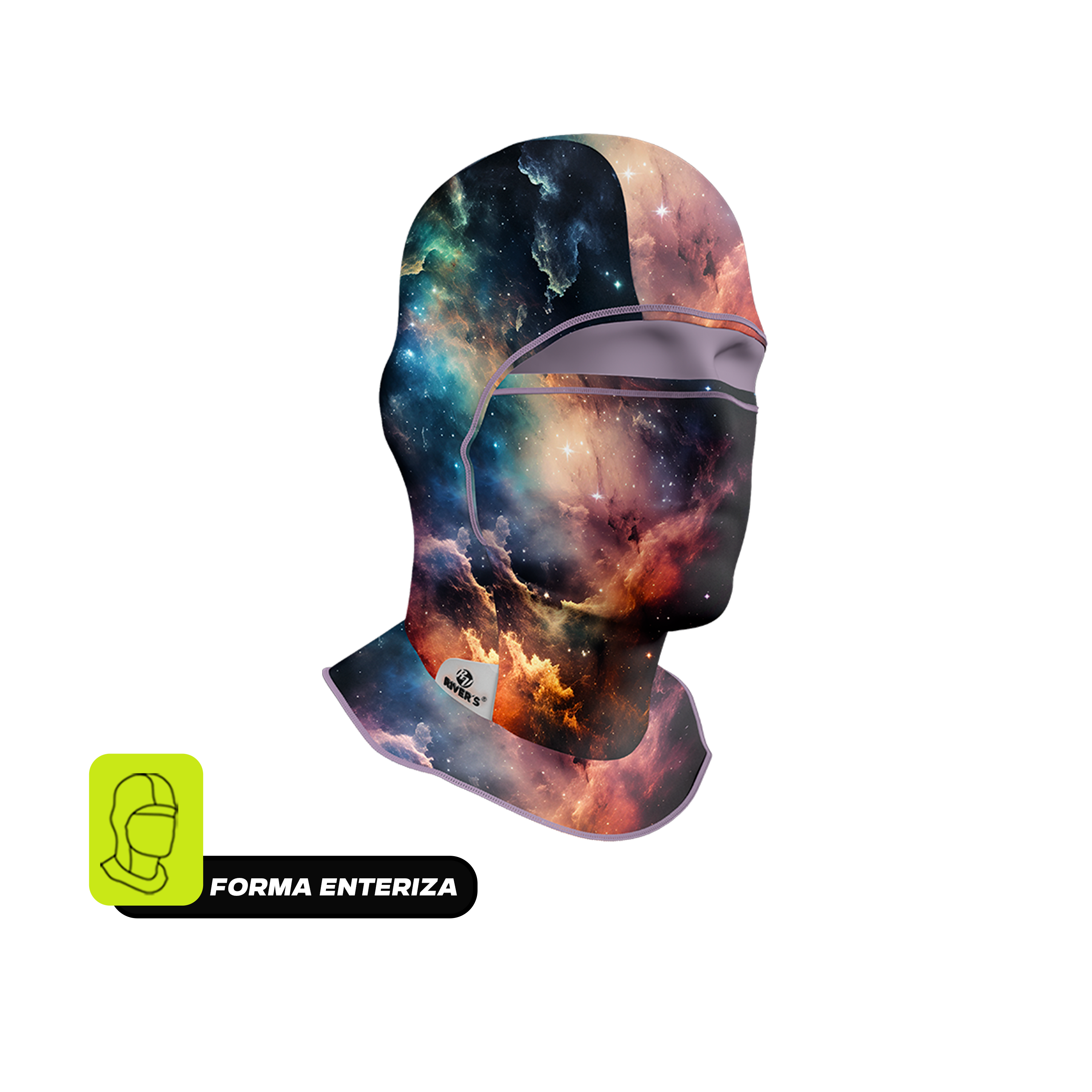 Balaclava Tri-Funcional Rivers® Nebulosa Cósmica