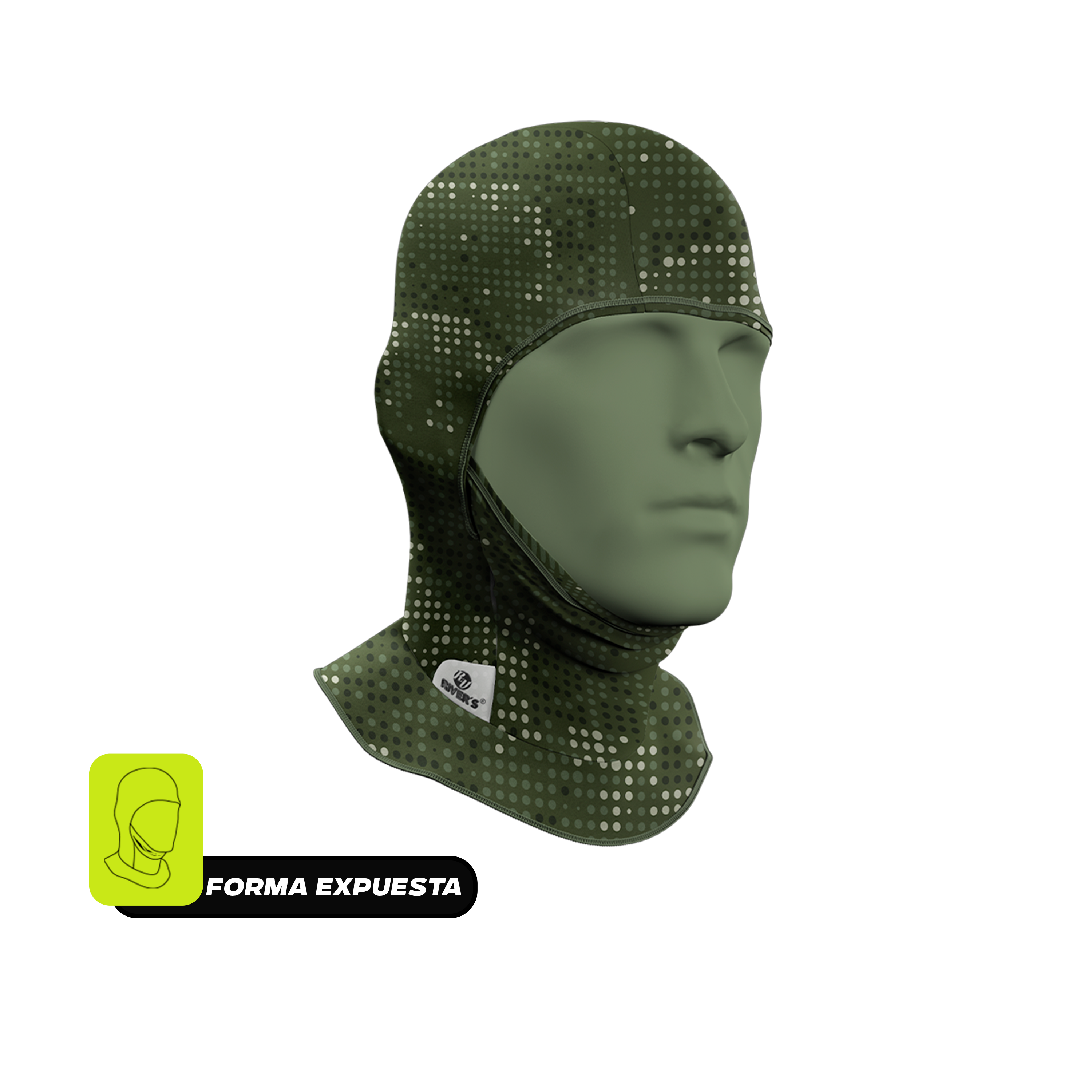 Balaclava Tri-Funcional Rivers® Señal Táctica
