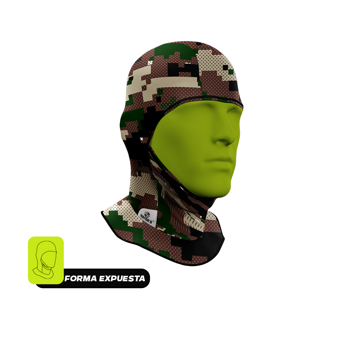 BALACLAVA RIVERS® Pixel verde