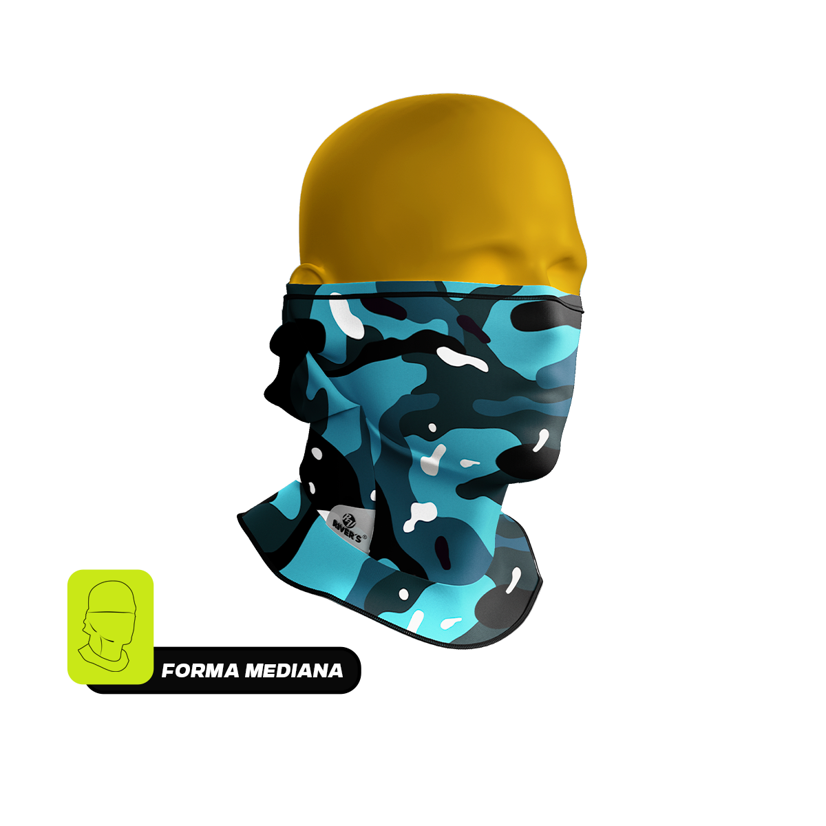 BALACLAVA RIVERS® Camuflaje azul