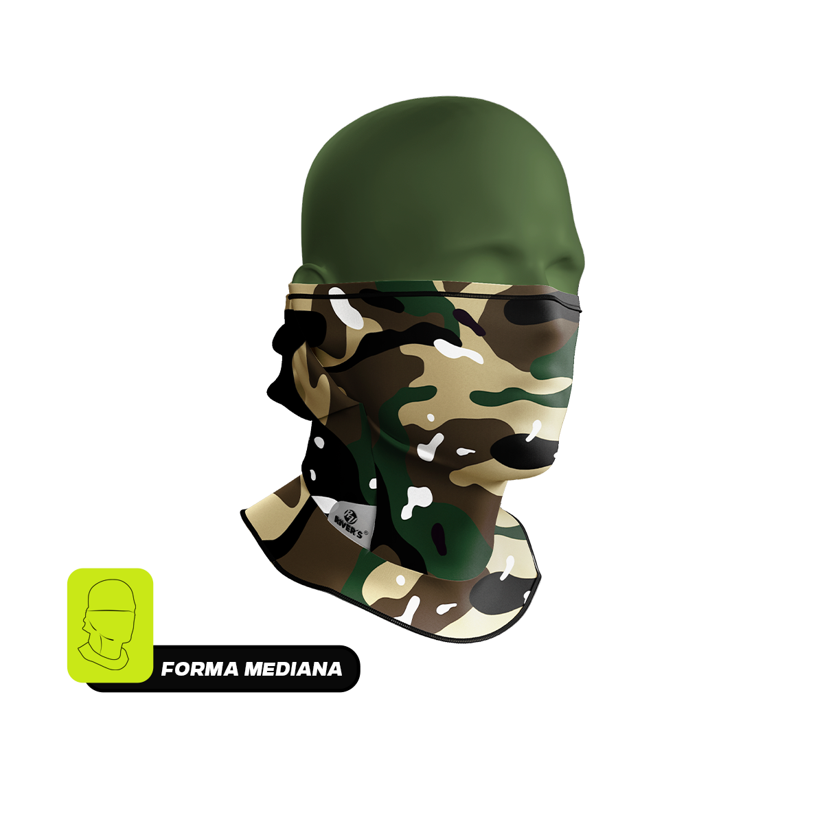 BALACLAVA RIVERS® Camuflaje verde