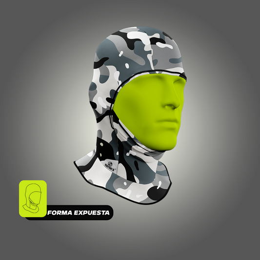 BALACLAVA RIVERS®  Camuflaje Clasica gris