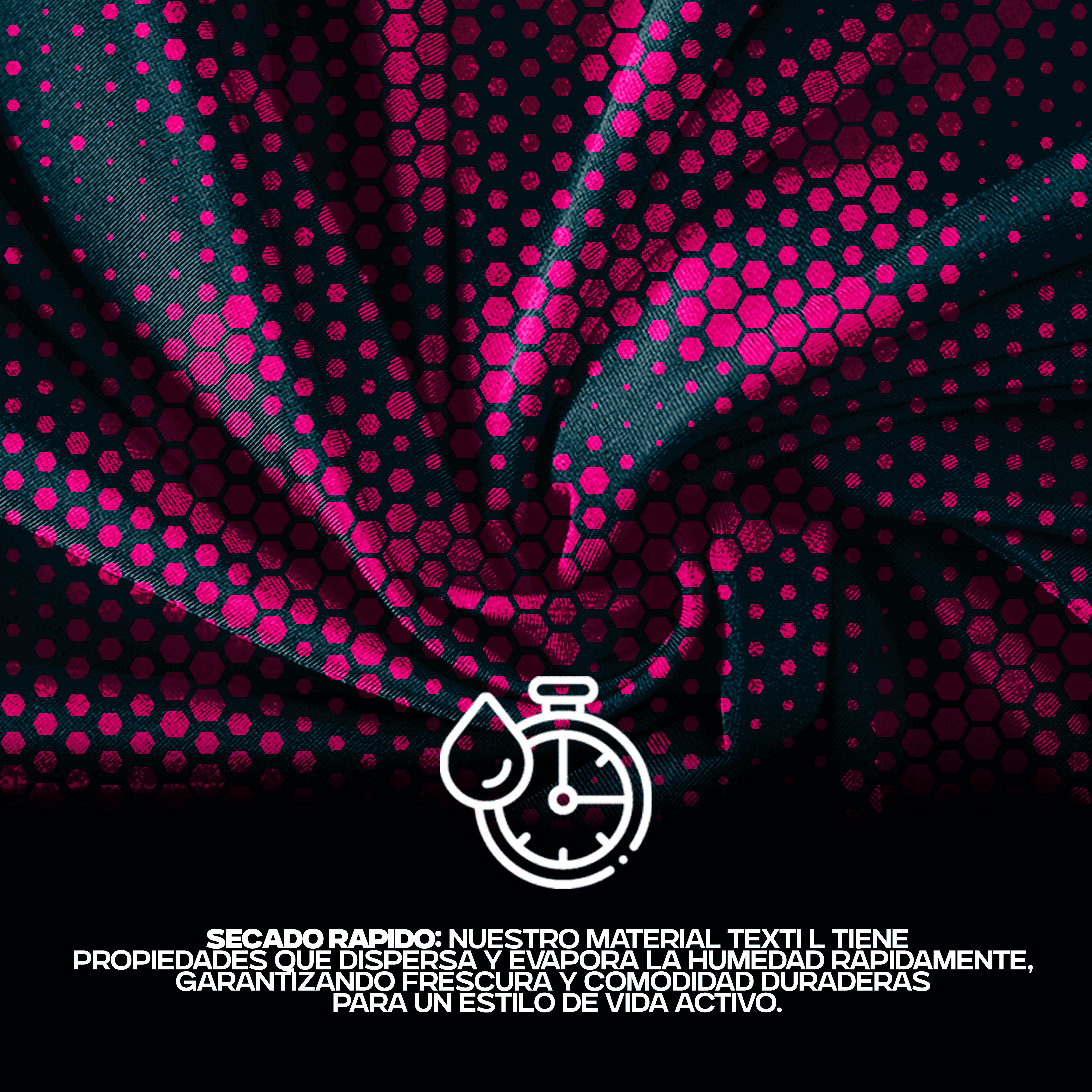 Balaclava Básica Rivers® Hexa Fucsia