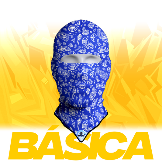 Balaclava Básica Rivers® Camuflaje Cachemir Azul