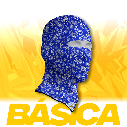 Balaclava Básica Rivers® Camuflaje Cachemir Azul